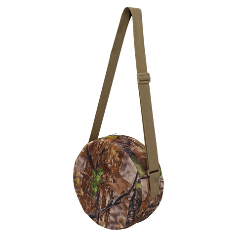 Nitehawk Telescopic Portable Hunting Stool, Camo Hunting/Fishing/Camping Padded Seat