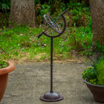 Woodside Cast Iron Garden Sundial, Antique Ornamental Outdoor Decor