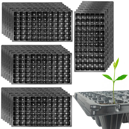 Woodside 60 Cell Root Trainer Seed Trays 24 Pack | Durable Reusable Seedling Growing & Propagation Trays