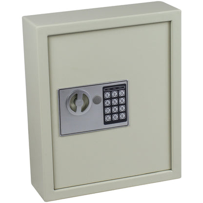 Hausen Wall Mounted 48 Key Electric Combination Lock Cabinet Safe