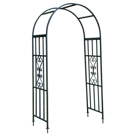 Woodside Ingworth Decorative Metal Garden Rose Arch