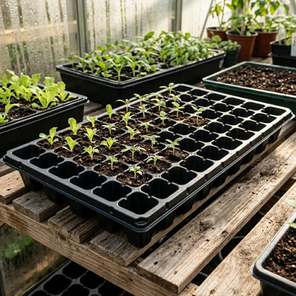 Woodside 60 Cell Root Trainer Seed Trays 6 Pack | Durable Reusable Seedling Growing & Propagation Trays