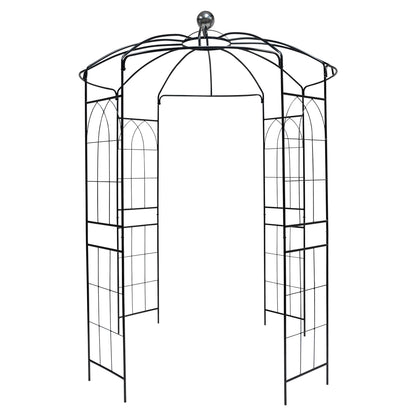 Woodside Santon Metal Garden Birdcage Pergola