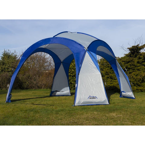 Andes Outdoor Camping Dome Shelter 3.65m x 3.65m Event Marquee Gazebo