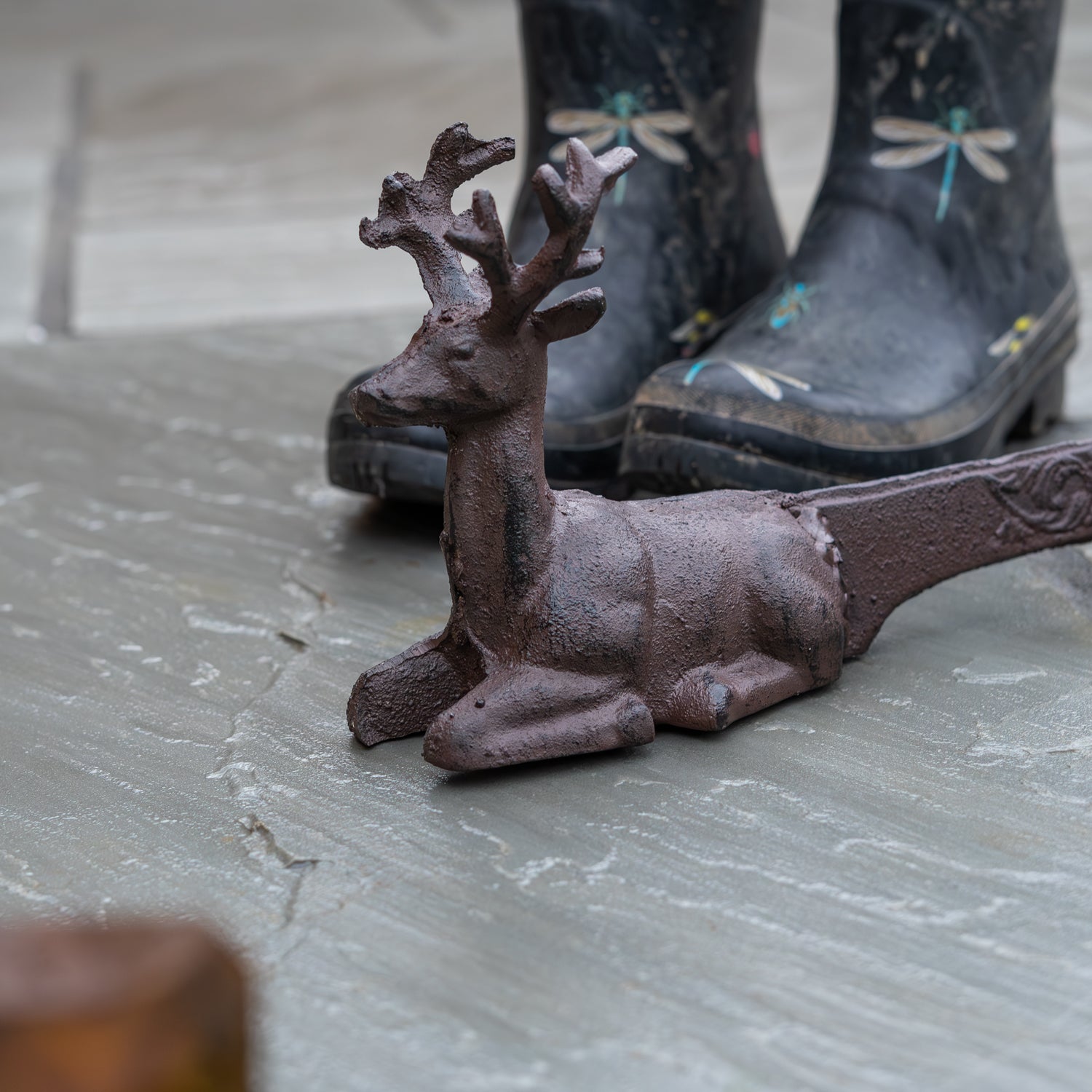 Woodside Cast Iron Deer Boot Scraper