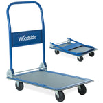 Woodside 150kg Folding Platform Flat Bed Trolley Truck Heavy Duty Sack Transport