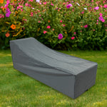 Woodside Waterproof Heavy Duty Protective Outdoor Rattan Sunbed/Lounger Cover