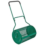 Woodside 76L Lawn Compost Spreader Top Dress Soil/Fertiliser/Seed Heavy Duty Garden Roller