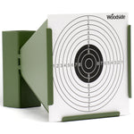 Woodside 14cm Shooting Funnel Target Holder + 100 Targets Air Rifle/Airsoft