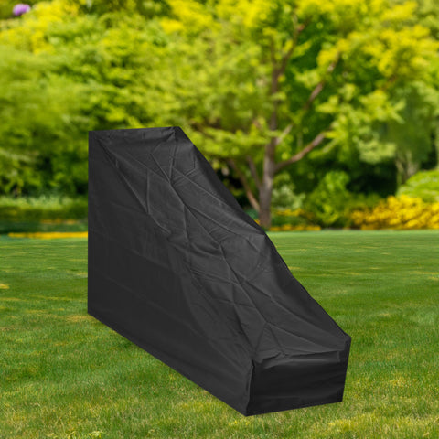 Woodside Black Waterproof Outdoor Large Protective Lawn Mower Cover