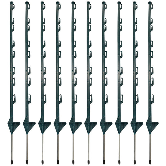 Woodside 4ft Tall Electric Fencing Fence Posts Horse Paddock Stakes Poles