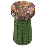 Nitehawk Telescopic Portable Hunting Stool, Camo Hunting/Fishing/Camping Padded Seat