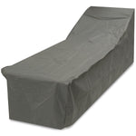 Oxbridge Grey Sun Bed/Sun Lounger Waterproof Outdoor Garden Furniture Cover