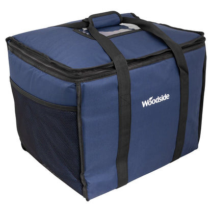 Woodside Extra Large 50L Insulated Cooler Bag For Hot/Cold Food & Drink Delivery