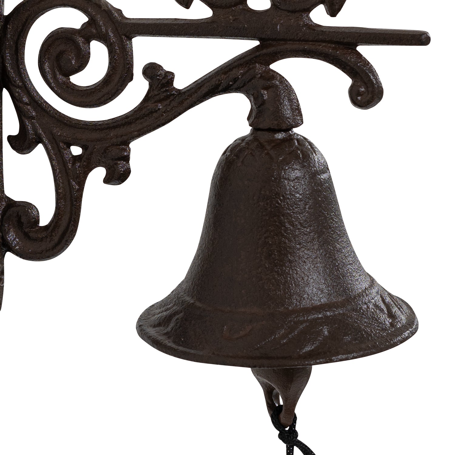 Woodside Cast Iron Wall Mounted Doorbell Vintage/Antique Design for Garden & Home