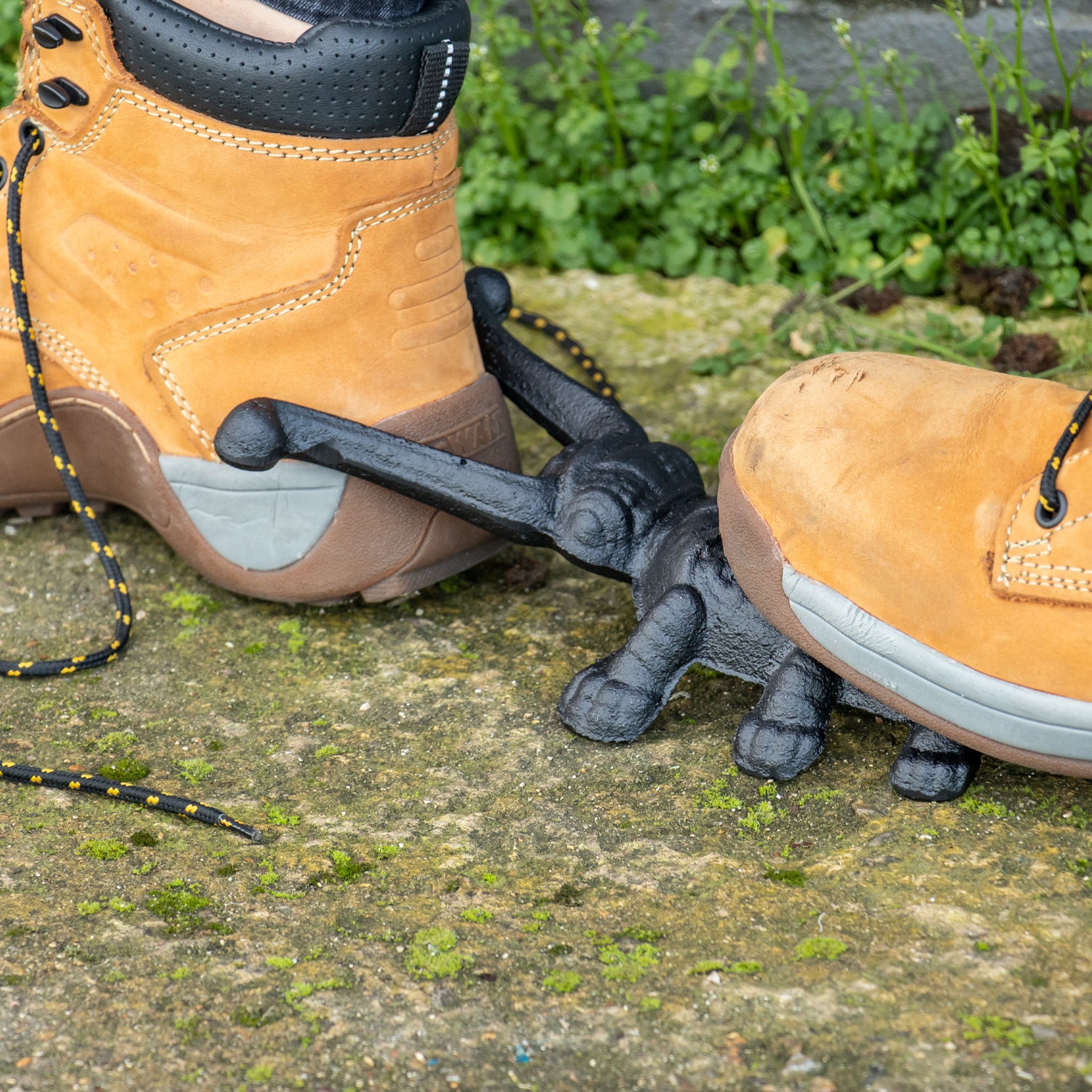 Oxbridge Heavy Duty Cast Iron Beetle Boot Jack Welly Wellie Shoe Remover Vintage