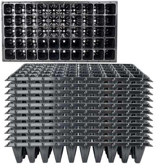 Woodside 50 Cell Root Trainer Seed Trays 12 Pack | Durable Reusable Seedling Growing & Propagation Trays