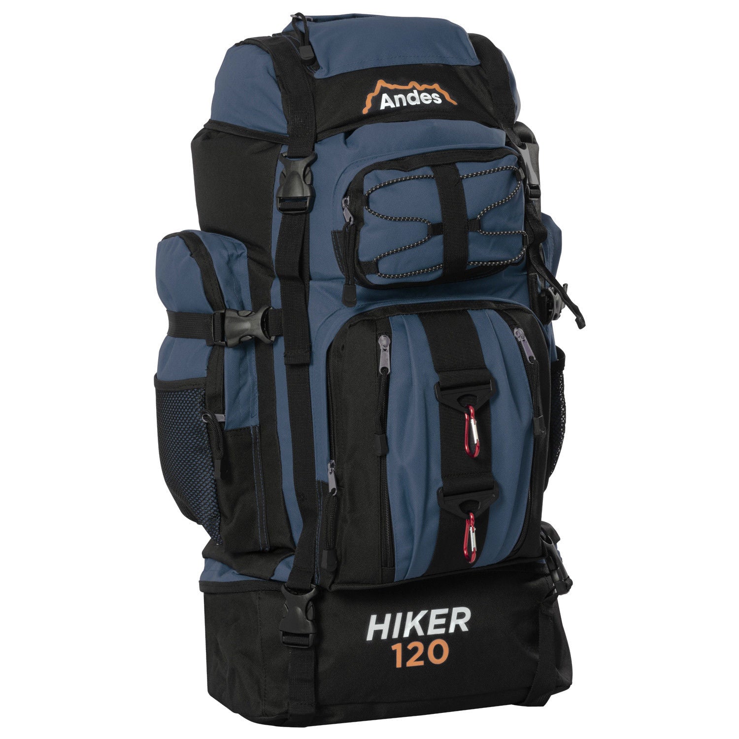 Andes 120L Hiker Backpack Extra Large Hiking/Camping Luggage Rucksack