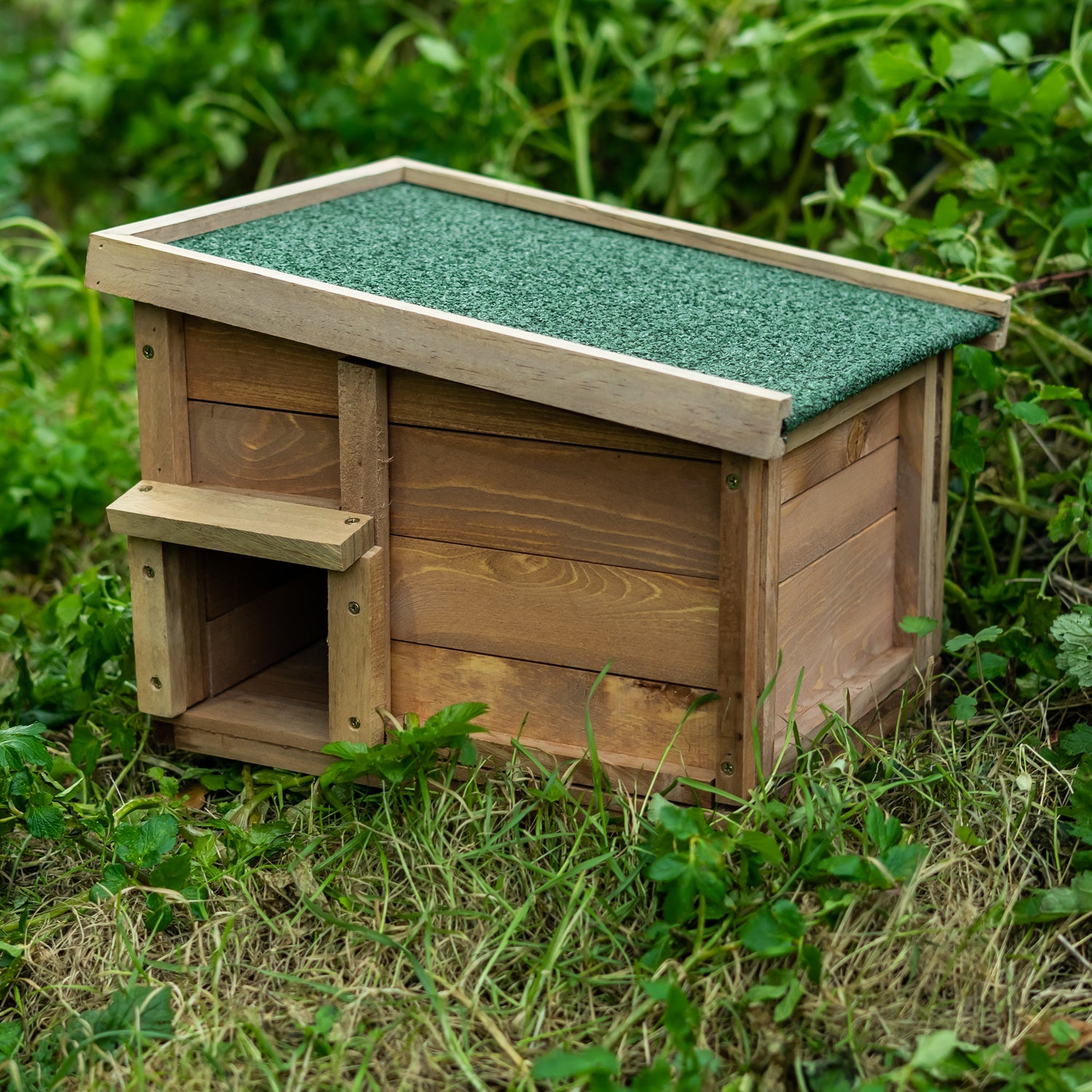 Woodside Hedgehog House & Hibernation Shelter, Predator Proof Outdoor Habitat Box