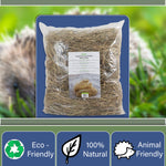 Woodside Hedgehog House & Natural Straw Bedding Kit – Complete Hedgehog Hibernation Shelter
