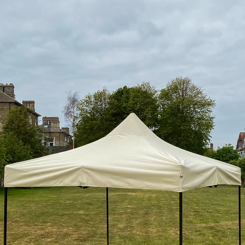 Woodside Replacement Gazebo Roof for 3mx3m Frame, Heavy Duty, Waterproof, Beige