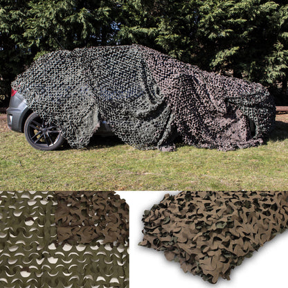 Camo Net Camouflage Netting Reversible Green/Brown Hunting/Shooting by Nitehawk