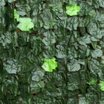 Woodside Artificial Faux Maple Leaf/Ivy Garden Fence Screening Privacy Hedge Roll