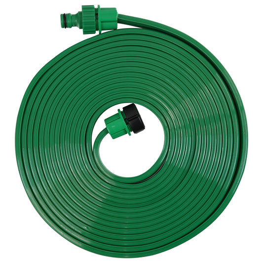 Woodside Irrigation Fine Spray Hose Sprinkler, 7.5m & 15m Hosepipe for Garden Flower Beds