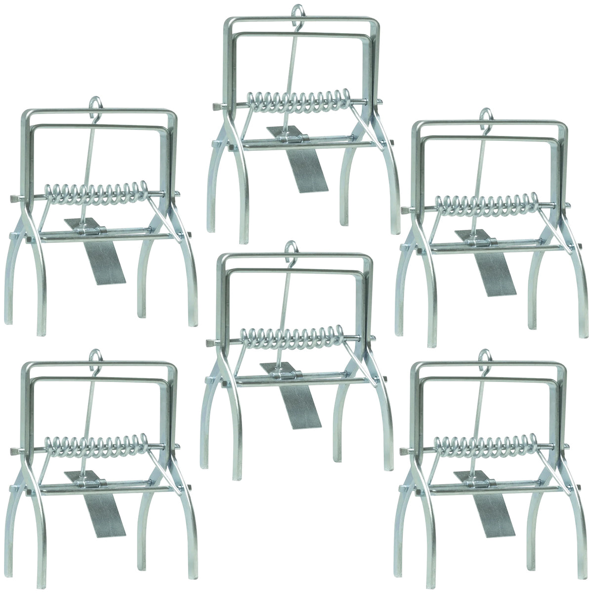 Woodside 6 Pack Heavy Duty Mole Claw Scissor Traps – Fast Humane Kill