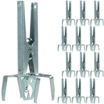 Woodside 12 Pack Heavy Duty Mole Claw Scissor Traps – Fast Humane Kill