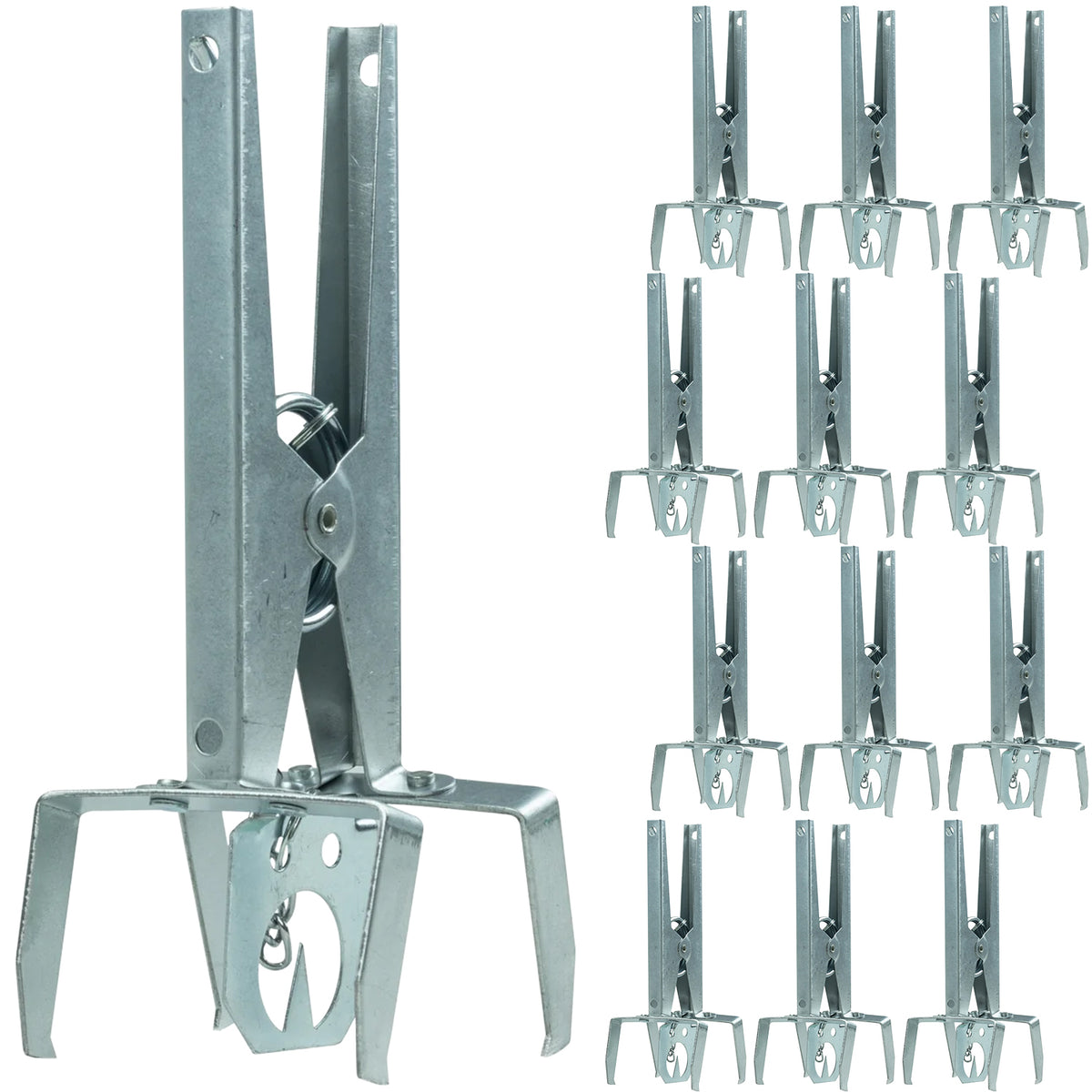 Woodside 12 Pack Heavy Duty Mole Claw Scissor Traps – Fast Humane Kill