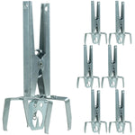 Woodside 6 Pack Heavy Duty Mole Claw Scissor Traps – Fast Humane Kill