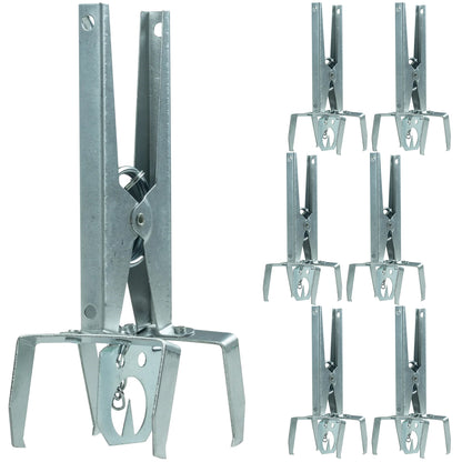 Woodside 6 Pack Heavy Duty Mole Claw Scissor Traps – Fast Humane Kill