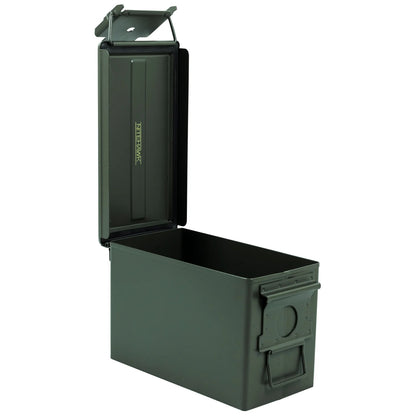 Nitehawk 2 Pack 50 Cal Army Metal Ammo Storage Boxes – Surplus Ammunition & Tool Containers
