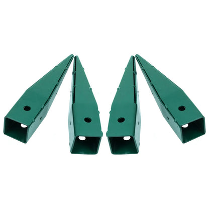 Woodside 8 Pack Steel Garden Arch/Trellis Ground Spikes – Plant Support Fixings