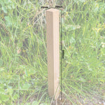 Woodside 40 Pack 12 Inch (300mm) Square Wooden Fencing Stakes – Pressure-Treated Pine Garden Fence Pegs and Site Markers