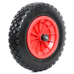 Woodside 2 Pack 14" Solid Tyre Replacement Wheelbarrow & Trolley Wheels – Puncture Proof