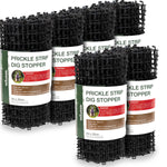 Woodside 6 Pack Prickle Strip Dig Stopper – Dog & Cat Scat Mat, Garden Animal Deterrent