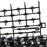Woodside 4 Pack Prickle Strip Dig Stopper – Dog & Cat Scat Mat, Garden Animal Deterrent