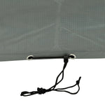 Woodside 2 Pack Grey Waterproof Heavy Duty Rattan Sunbed & Sun Lounger Covers – Protective Outdoor Garden Furniture Covers