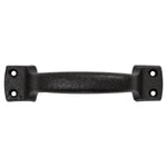 Woodside 4 Pack Heavy Duty Cast Iron Barn Door Pull Handles – Rustic Vintage Cupboard & Furniture Hardware