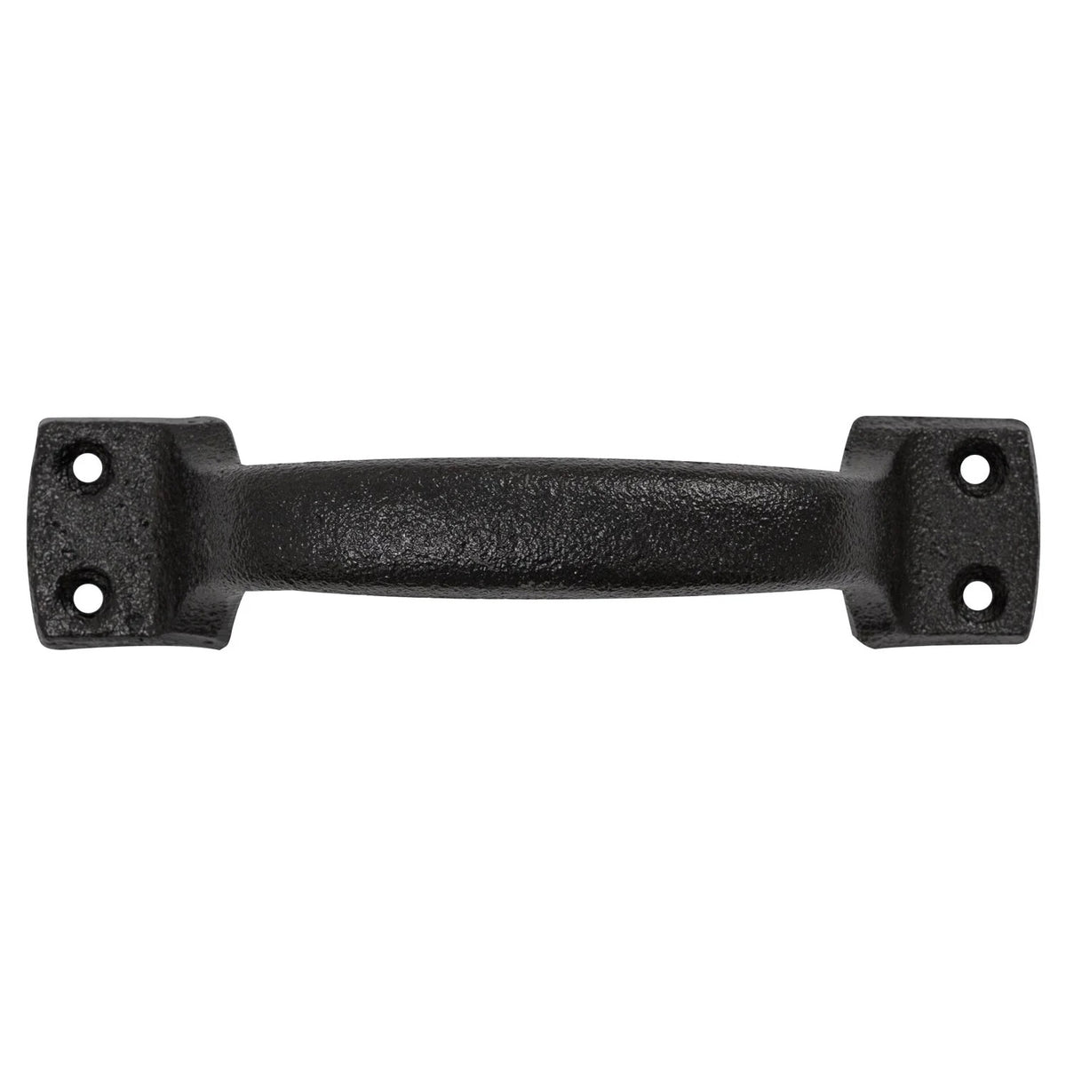 Woodside 6 Pack Heavy Duty Cast Iron Barn Door Pull Handles – Rustic Vintage Cupboard & Furniture Hardware