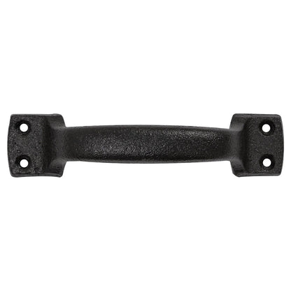 Woodside 6 Pack Heavy Duty Cast Iron Barn Door Pull Handles – Rustic Vintage Cupboard & Furniture Hardware