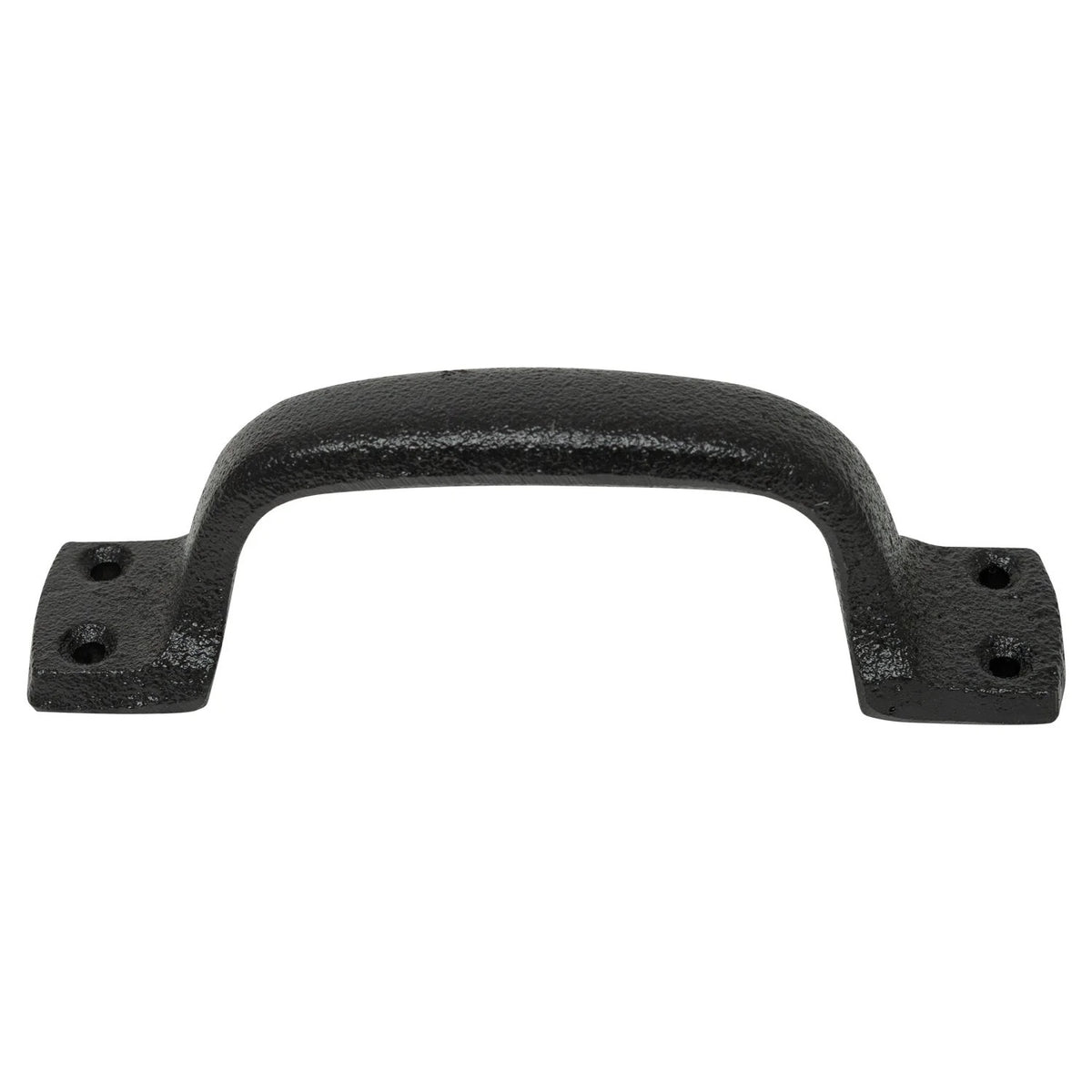 Woodside 6 Pack Heavy Duty Cast Iron Barn Door Pull Handles – Rustic Vintage Cupboard & Furniture Hardware