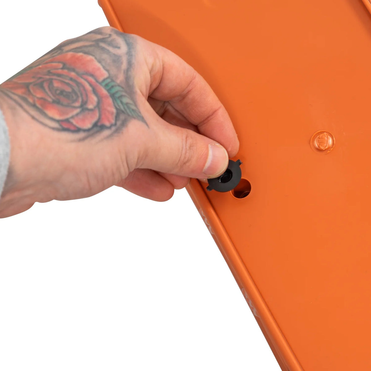 Woodside 6 Pack Hanging Rectangle Wall & Fence Planters – Plastic Indoor and Outdoor Flower Containers