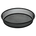 Woodside 4 Pack Universal Metal Mesh Bird Seed & Nut Dishes – Replacement Garden Bird Feeder Trays