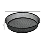 Woodside 4 Pack Universal Metal Mesh Bird Seed & Nut Dishes – Replacement Garden Bird Feeder Trays