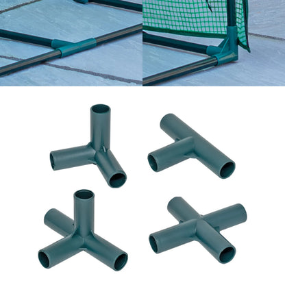 Woodside 40 Pack 11mm Heavy Duty Greenhouse Frame Connectors – Green Plastic Joints for Garden Structures