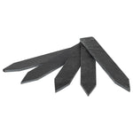 Woodside 40 Pack Slate Garden Markers & Chalk Set – Reusable Plant Labels for Flowers, Herbs & Vegetables