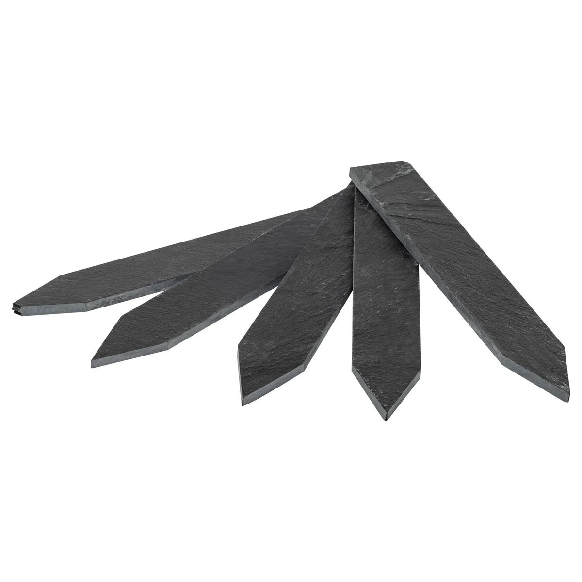 Woodside 40 Pack Slate Garden Markers & Chalk Set – Reusable Plant Labels for Flowers, Herbs & Vegetables